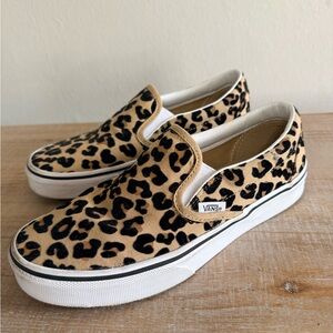 Vans Leopard Slip-Ons